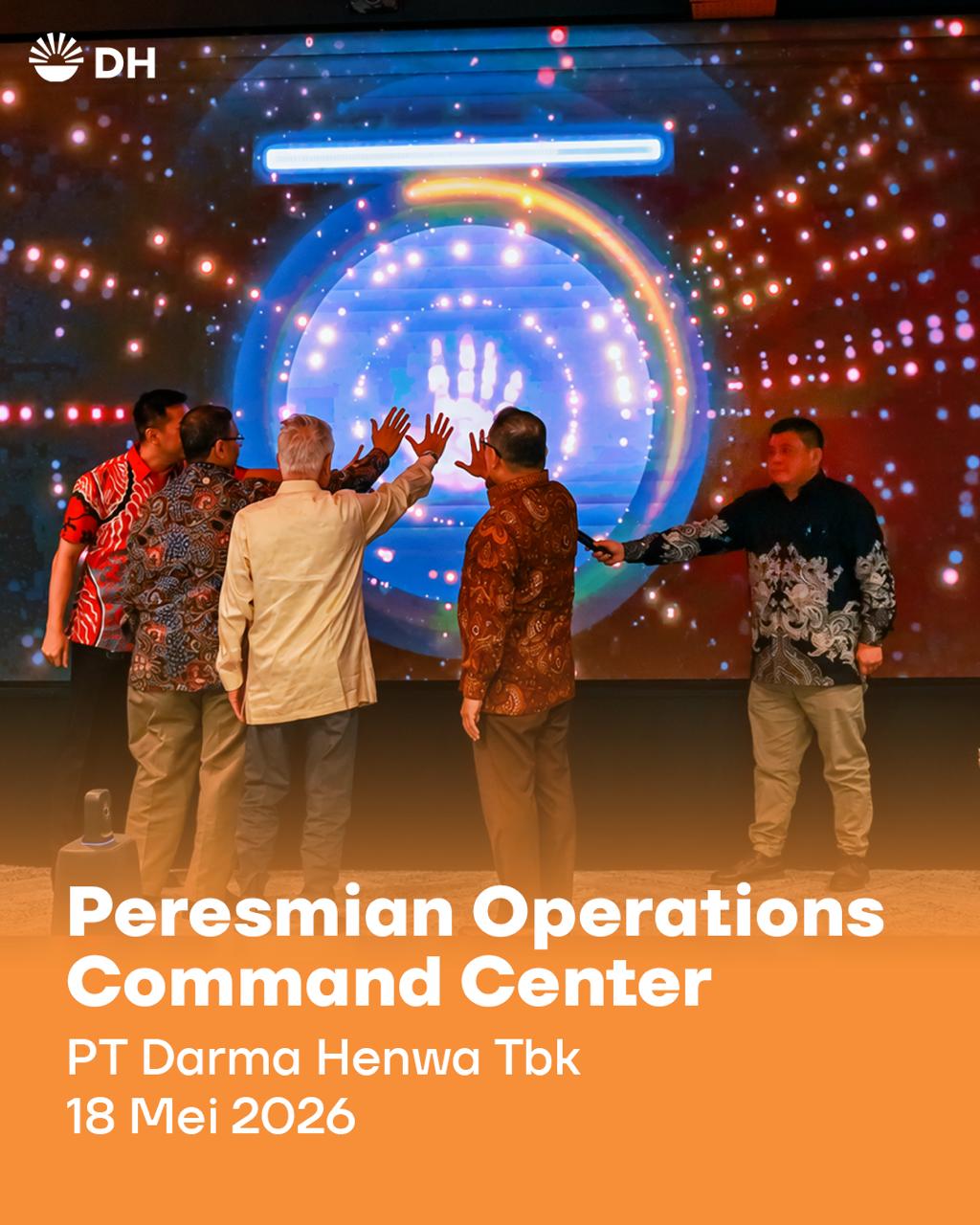 Peresmian Operations Command Center (OCC)